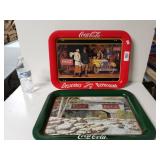 Coca-cola Tray Table And Serving Tray