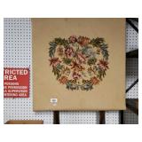 Needlepoint Foldable Table