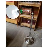 Nickel Floor Extension Lamp