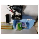 Assorted Bulbs, Shoe Brush & More
