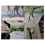 Assorted Paintings By Rose Doster & Others