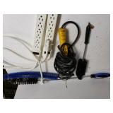 Hanging Work Light, Surge Protectors & More