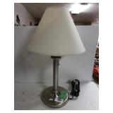 Silver Colored Table Lamp
