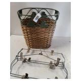 Hanger Wire Topped Waste Basket
