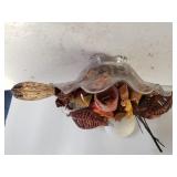 Glass Bowl With Fall Colored Items