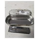 Harley Davidson Eyeglass Case & Swan Harmonica