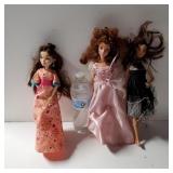 3 Barbie Dolls