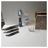 Rsc Farms Glasses,  Metal Frame Set And 3 Wooden