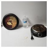 Clock And Hot Plate Burner