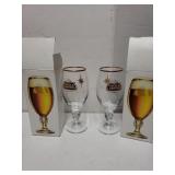 Stella Artois Beer Glasses With Box