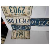 Old Maryland License Plates(5)