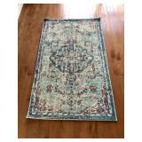 Oriental Rug 3x5 Navy Light Blue