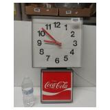 Coca-Cola clock - WORKS