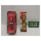 Coca-Cola Pencils Box And Military Figures