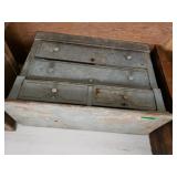 Distressed 4 Drawer Dresser