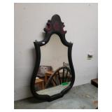 Harp Shaped Wall Mirror