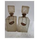 Vintage Liquor Decanters