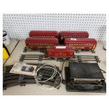 Antique Lionel Train Set With Track And