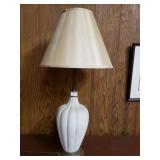 White Vase Type Tall Lamp