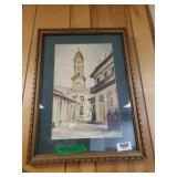 Town Side Street Painting