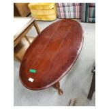 Cherry Like Oval Coffee Table