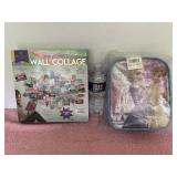 Wall Collage & Frozen Lunch Bag, Both are New