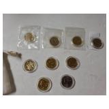 United States Commemorative Gallery Gold Tone