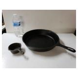 Cast Iron Frying Pan Small And Large