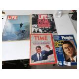 Vintage Life People, And Time Magazines