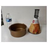 Copper Pot And Poultry Roaster