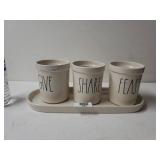 RAE DUNN  Canisters