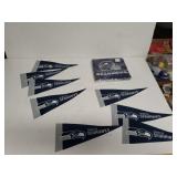 Seattle Seahawks Mini Pennants And Napkins