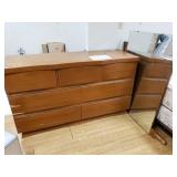 Vintage Dresser With Mirror