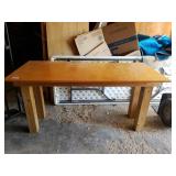 Handmade Table. 5ft Long