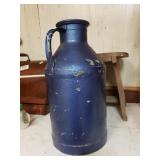 Antique Supple Dairy Metal Jug