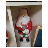 Vintage Large Santa Blow Mold