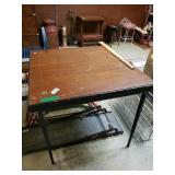 Antique Sewing Machine Table