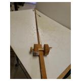 Small All Wood Childs Fishing Pole