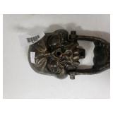 Cast Iron Skeleton Door Knocker