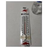 Mobil Oil Porcelain Thermometer