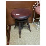 Antique Clawfoot Stool