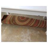 Large Round Vintage Area Rug