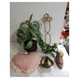 Candle Holder,  Floral Arrangement & More