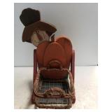 Wooden Scarecrow Fall Decor
