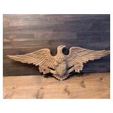 Metal Wall Hanging Eagle 27" by Sexton