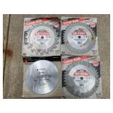 4 Carbide Saw Blades 8-8 1/4