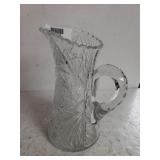 Beveled Glass Pitcher