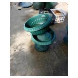 2 Large Decorative Plant Pots