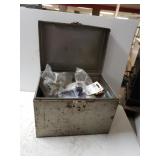 Metal Box With Contents