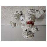 White Poodle Figure